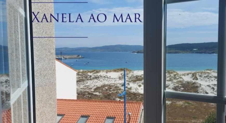 Apartamento Xanela O Mar Laxe Zewnętrze zdjęcie